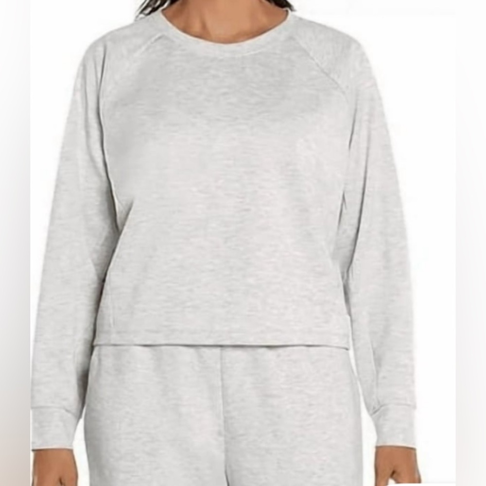 NWT Express Grey Women's Long Sleeve Pullover Top - Size XL - Picture 3 of 4